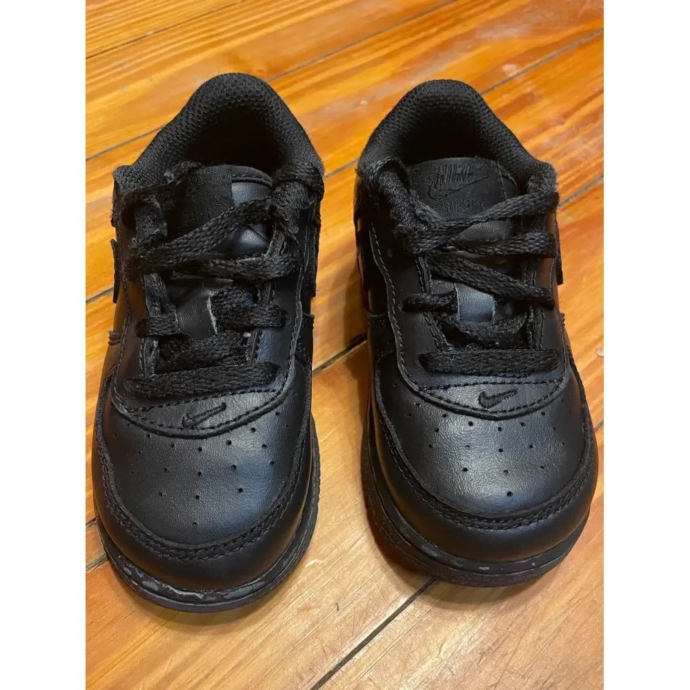 Nike Air Force 1 314194-009 Size‎ 7C-Black